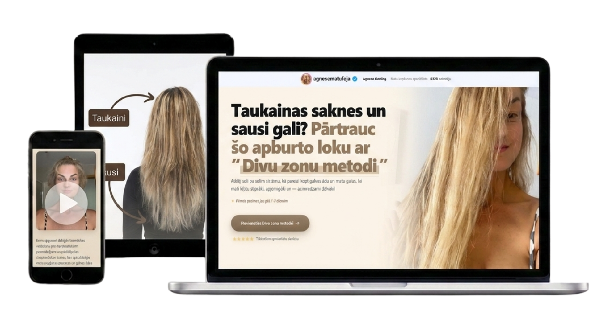 Divu zonu metodes meistarklase — pieejama datorā, planšetē un telefonā